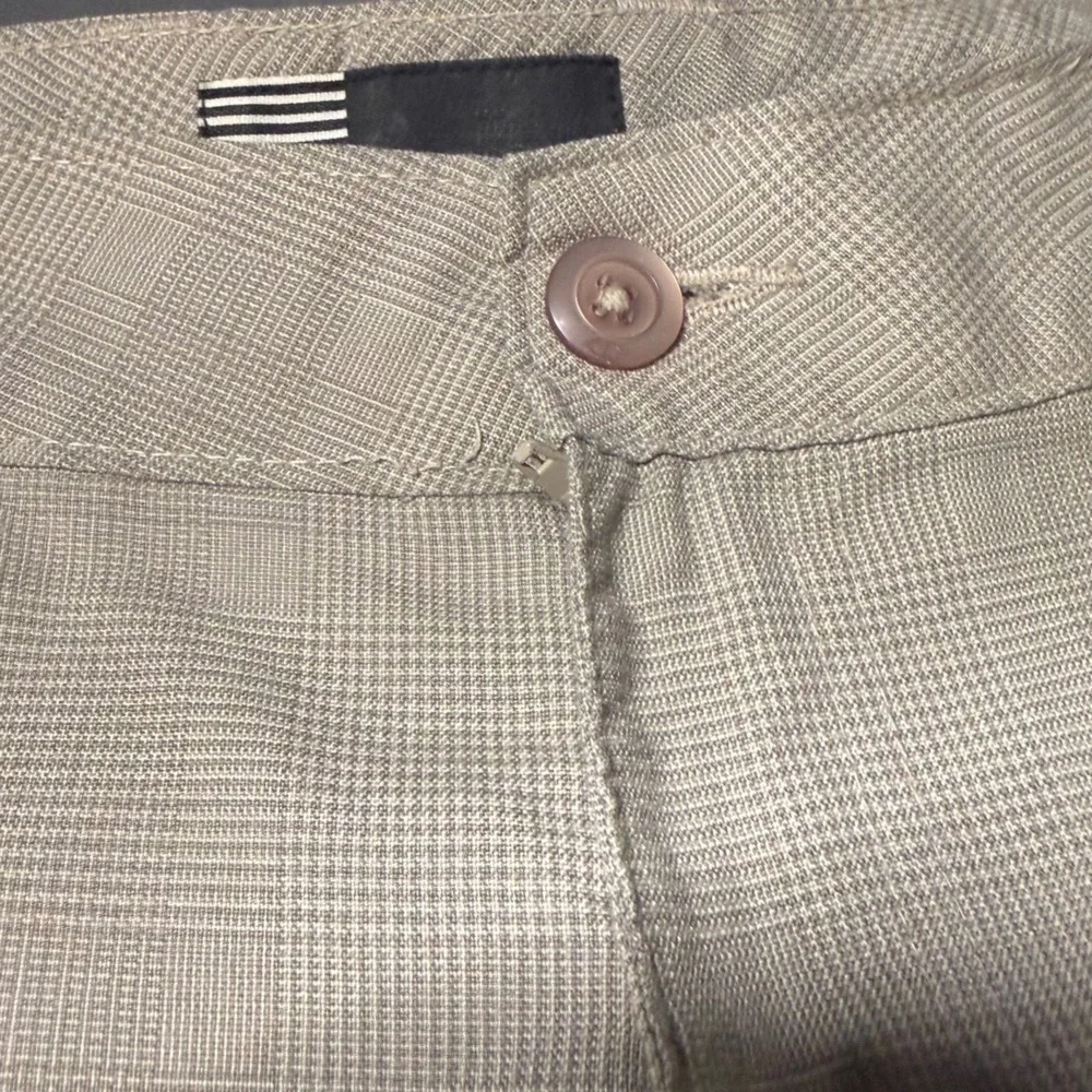 O'Neill Mens Tan Plaid Flat Front Walk Shorts Size 32 13108125P‎ Beige Casual